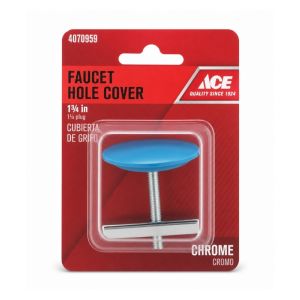 Ace Faucet Hole Cover Chrme 1Ea