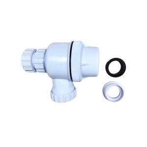 Universal Telescopic Trap With Adaptors White