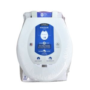 Round Toilet Seat- White