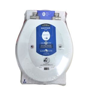 Round Toilet Seat – White