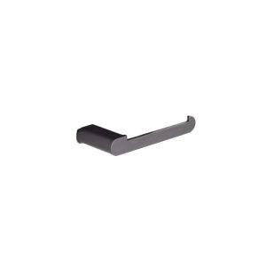 Matte Black Wall-Mounted Toilet Paper Holder