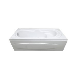 Modern Acrylic Soaking Bathtub-White