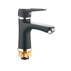 Single-Handle Lavatory Faucet – Matte Black Finish-MQ-243