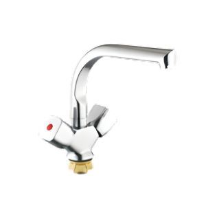 Two-Handle Kitchen Faucet – Chrome Finish-MQ-263