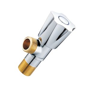 Angle Stop Valve – Chrome Finish, 1/2