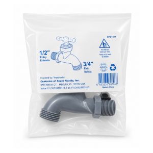 Hose Bibcock 1/2in X 3/4in