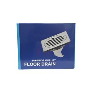 Stainless Steel Floor Drain with Removable Grate
