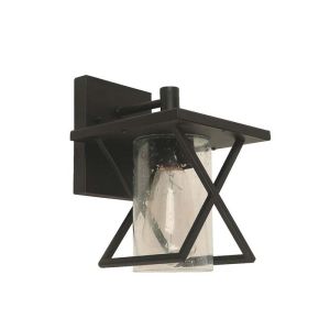 Lumicentro Outdoor Wall Lamp 1 Light Black 1 Each 4621947-2