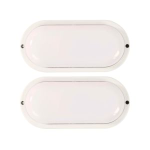 Exterior LED Wall Light 15W 6500K White (2-Pack)