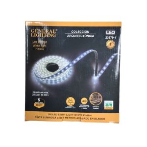 General Lighting Architectural LED Strip Light – White Light 7200K, 5 m