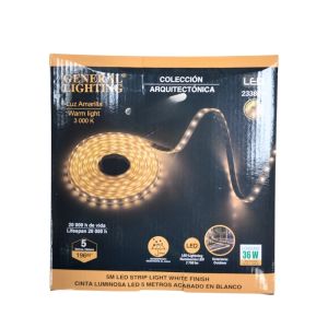 General Lighting Architectural LED Strip Light – Warm White 3000K, 5 m