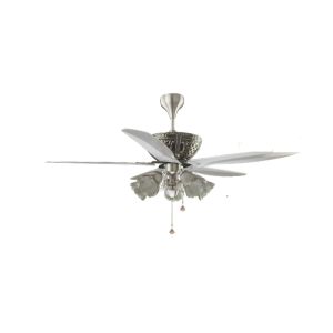 Decorative Ceiling Fan with Light – White 52