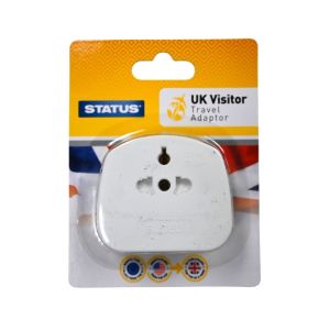 STATUS UK Visitor Travel Adaptor – Fused