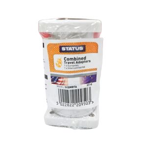 Status Combined Travel Adapter – European & Intercontinental