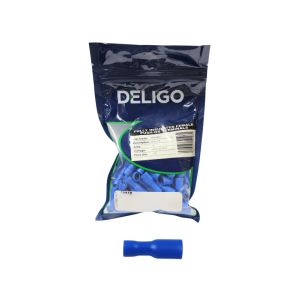 Deligo Fully Insulated Female Puch On Terminals 300v Blue 1 Each TPFB48FI