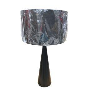 Caren Table Lamp 1xe27 Black 1Ea 955CAREN1T