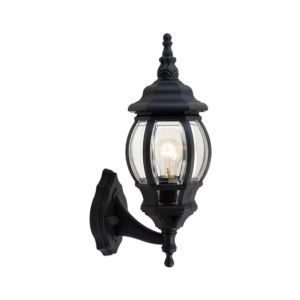 James Lantern Upward Ip44 1xe27 Black 1Ea 96515WU/BL