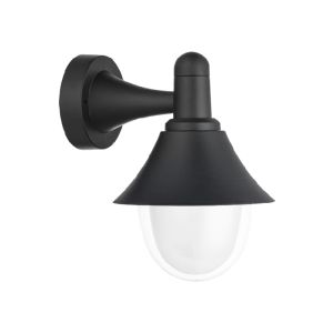 Outdoor Wall Light  Black Finis1xe27 B 1Ea 96517WD/BL