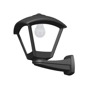 Dario 250 Garden Wall Lamp – Black, 1 × E27
