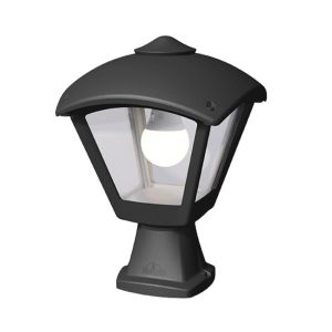 Outdoor Black Post Lantern Light Fixture