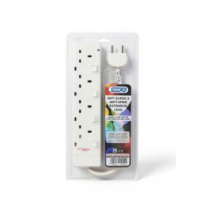 Allied Switched Anti Surge & Spike Extension Lead 4G  1 Ea 9494/13/2M/AS
