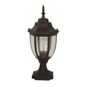 Outdoor Post Lantern Light – Bronze Finish-E27 100W