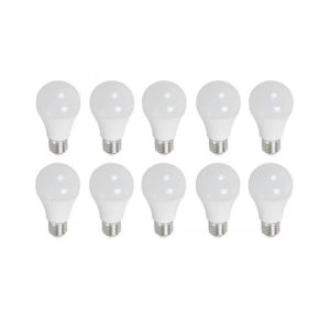 LED BULB A55 E27 5W 100-240V 3000K 10 Pk