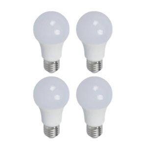 LED Light Bulb 7 W 85–265 V – 4 pcs Pack