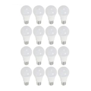 LED Light Bulb 9 W 85–265 V – 16 pcs Pack