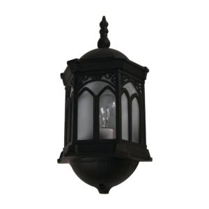 Outdoor Wall Lantern Lamp 60 W – Black Classic