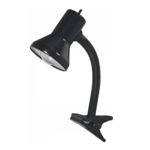 Desk Lamp –Adjustable Clip-On  Black