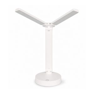 Rechargeable LED Desk Lamp - White Finish