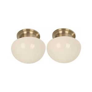 Lumicentro Celing Twin Lamp 1L E27 60W Antique Brass 1 Ea 22446-3