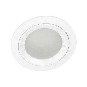 Recessed LED Downlight – Round White Trim