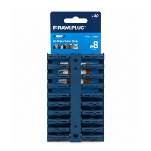 Wall Plug- Blue pk of 40