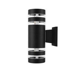Outdoor Wall Lamp 2 x 5W E27 Black