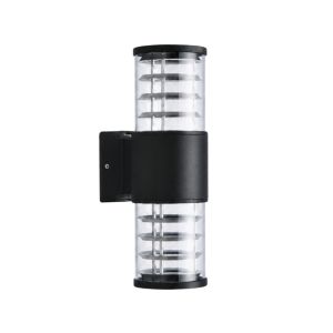  Wall Lamp IP65 Waterproof 5W*2 E27 AC85-265V Black 1 Ea AOE-BJ0906-188