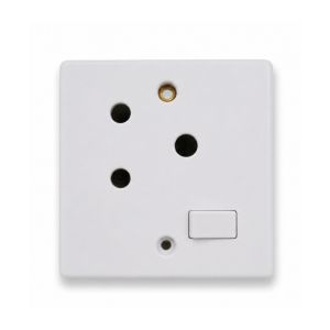 1 Gang Switch  Socket 15A, Volex CASA 1 Each D9900NR