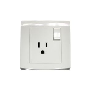 Electrium Sales American Socket Outlet, 1G, Crabtree Elypse