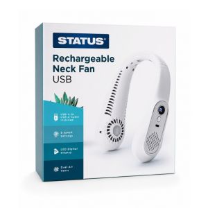 Status Rechargeable USB Neck Fan