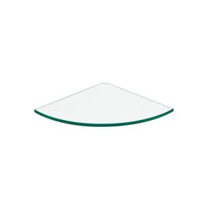 Ace Intl  Dolle Tempered Glass Corner Shelf 12 x 12 In Clear 1 Each 30197