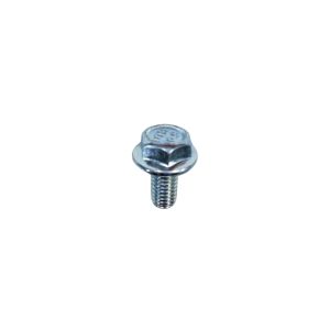 Hillman Hex Flange License Plate Screws – M6-1.0 x 12 mm (15-Pack)