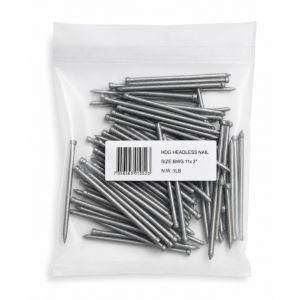 HDG Headless Nails 3 in. - 1 lb Bag