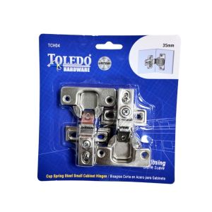 Toledo Cup Spring Steel Cabinet Hinges – 35mm