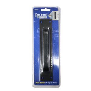 Toledo Aluminum Door Handle  Black 1Ea TDH023