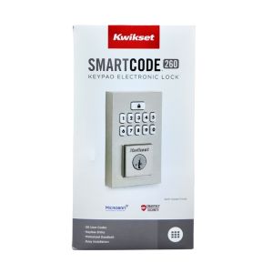 SmartCode 260 Keypad Electronic Deadbolt – Satin Nickel