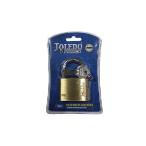 Toledo Padlock 60 Mm Brass 1 Each T-T060