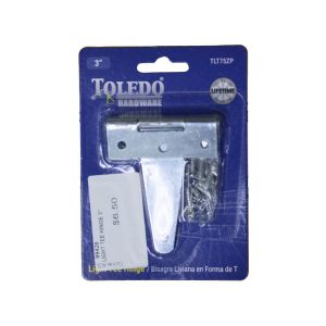  Toledo  Tee Hinge 3 In Zinc Plated 1 Each T-TLT75ZP