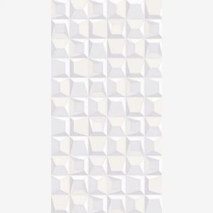 Geometric Ceramic Wall Tile 32 x 62 cm (13