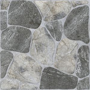 Angelgres Ceramic Tile Roccia Gray 44x44cm 002155
